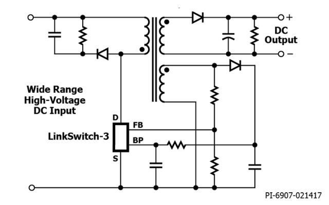 图1.典型应用 - 不是简化的电路。